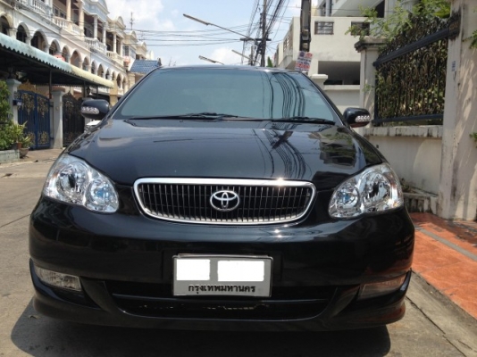 Altis ตัว Top 1.8 G ปี 04 สีดำ มือแรกจากป้ายแดง บำรุงรักษาตลอด