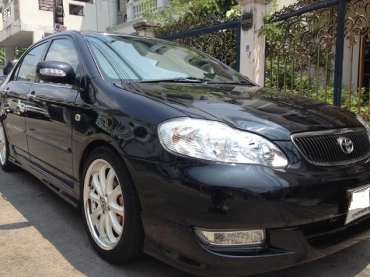 Altis ตัว Top 1.8 G ปี 04 สีดำ มือแรกจากป้ายแดง บำรุงรักษาตลอด