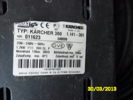 ขายเครื่องฉีดน้ำแรงดันสูง