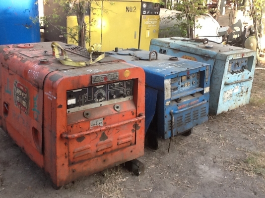 เครื่องเชื่อมสนามมาจากญี่ปุ่น AIR MAN 180 SV ดีเซล