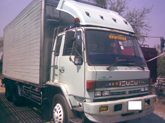 10 ล้อ นางฟ้า ISUZU FVM 195 แรงม้า *ตู้เปียก* 6.20 ม. * รถสวยเดิม ๆ รถห้างแท้ ๆ *