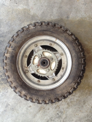 ขาย ยาง\%กึ่งวิบาก12" / ล้อเดิม ชาลี , มั้งกี้-กอลิร่า , NSR , APE แท้ญี่ปุ่น