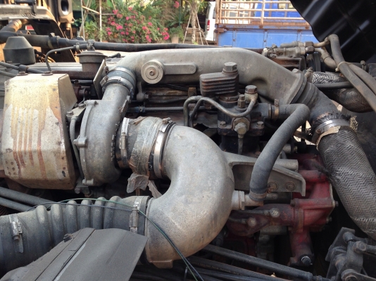 ขาย10ล้อHINO3Mกระบะดั้ม320แรง2คานหน้า