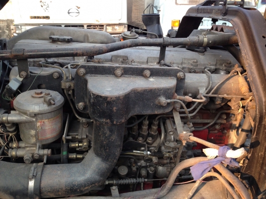 ขาย10ล้อHINO3Mกระบะดั้ม320แรง2คานหน้า