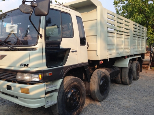 ขาย10ล้อHINO3Mกระบะดั้ม320แรง2คานหน้า