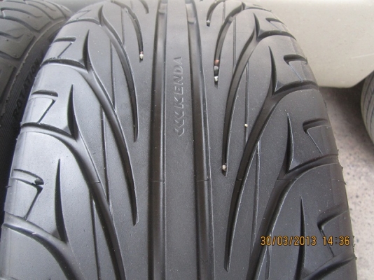 ยาง 225/40/18 Kenda Radial Kaiser สภาพยางใช้มาน้อยมากครับ ปี11 หนึ่งคู่ ยาง 225/40/18 Kenda Radial Kaiser สภาพยางใช้มาน้อยมากครับ ปี11 หนึ่งคู่