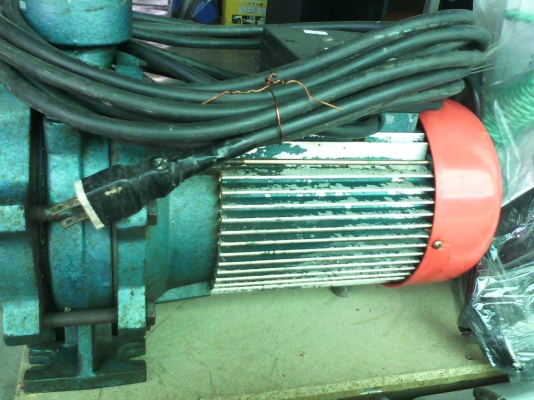 ปั๊มน้ำ3แรงม้า ARENO หอยโข่งไฟฟ้าแบบใบพัดเดี่ยวขนาดใหญ่ ซึ่งประกอบโดยตรงเข้ากับมอเตอร์ไฟฟ้า