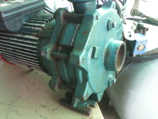 ปั๊มน้ำ3แรงม้า ARENO หอยโข่งไฟฟ้าแบบใบพัดเดี่ยวขนาดใหญ่ ซึ่งประกอบโดยตรงเข้ากับมอเตอร์ไฟฟ้า