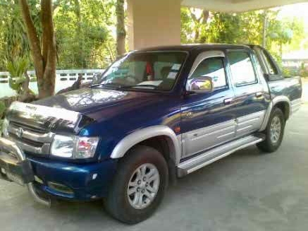 กระบะ TOYOTA HILUX TIGER   4 ปะตู  เครื่อง 2500  ระบบไฟฟ้า  เครื่องดี  ยางดี  จดทะเบียนปี  2546