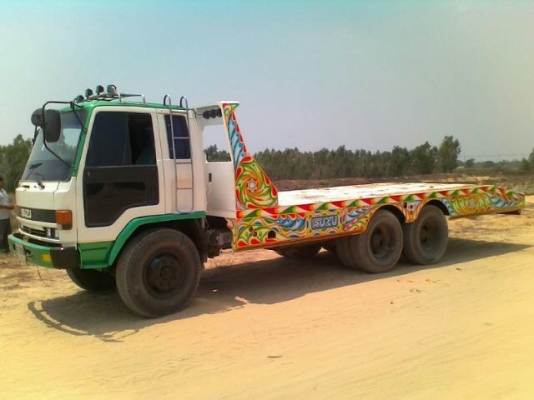 รถสิบล้อหางปลา  เครื่อง  175  สภาพพร้อมใช้งาน