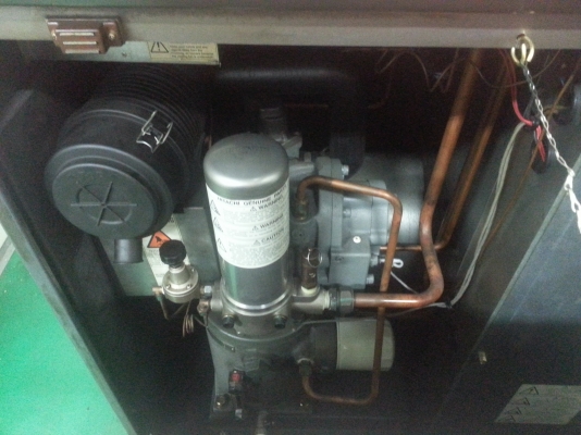 ปั้มลม HITACHI MODEL OSP 11M5AII 15 แรง YEAR 2005 ECO