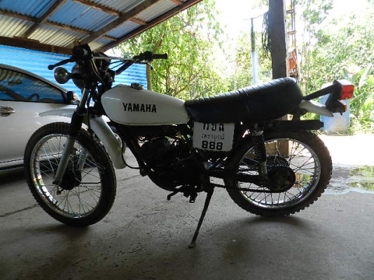 YAMAHA enduro DT100 ทะเบียนแท้คู่ตัว โอนขนส่ง