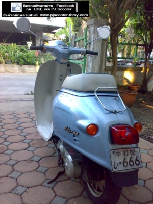 Giornoประกอบใหม่ เดิมๆทั้งคัน สีฟ้า-ขาว ฟรีกุญแจรีโมท กระจกโครเมี่ยม ทะเบียน ประกัน1ด