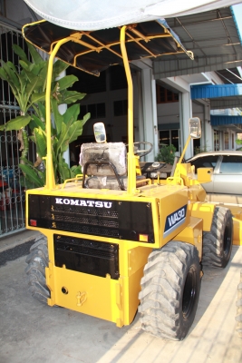 รถตักล้อยาง KOMATSU-WA30 มือสองญี่ปุ่นแท้ ทำสีให้เหมือนใหม่ ไม่เคยใช้งานในไทย พร้อมใช้งาน มีบริการขนส่ง