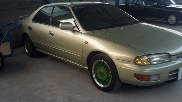 แม็กรีลเยอรมันขอบ15 ทำสีใหม่ ขอบเงา พร้อมยาง แม็กรีลเยอรมันขอบ15 ทำสีใหม่ ขอบเงา พร้อมยาง