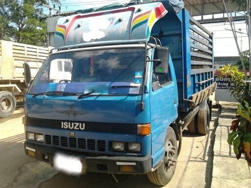 รถอิซูซุ 6 ล้อดั๊ม NPR  115 แรงม้า ปี 37  ( รถห้างแท้ )  สนใจติดต่อ 081 - 6079515