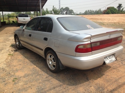 TOYOTA CORONA GLi 1.6 MT ปี 94 รถบ้านสภาพดีสวยพร้อมใช้งาน ติดแก๊ส LPG ครบถูกต้องลงเล่มแล้ว ประหยัดมากๆใช้งานดีขับดี ช่วงล่างแน่นดีไม่มีปัญหา ยางสภาพดี 70\% พร้อมใช้งาน เอกสารทะเบียนภาษีครบถูกต้องพร้อมโอน ราคาต่อรองได้นะครับ TOYOTA CORONA GLi 1.6 MT ปี 94 รถบ้านสภาพดีสวยพร้อมใช้งาน ติดแก๊ส LPG ครบถูกต้องลงเล่มแล้ว ประหยัดมากๆใช้งานดีขับดี ช่วงล่างแน่นดีไม่มีปัญหา ยางสภาพดี 70\% พร้อมใช้งาน เอกสารทะเบียนภาษีครบถูกต้องพร้อมโอน ราคาต่อรองได้นะครับ