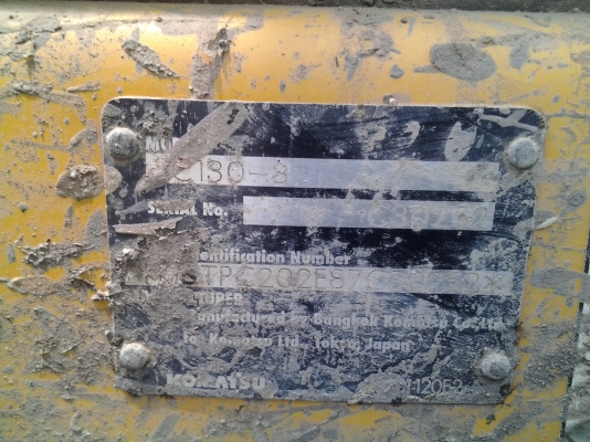 ขายด่วน!! KOMATSU PC 130-8 ไมล์ชม. 4013 สภาพสวยค่ะ พร้อมใช้งาน เอกสารใบแจ้งจำหน่าย สนใจติดต่อ ญาดา 082-4487788 ขายด่วน!! KOMATSU PC 130-8 ไมล์ชม. 4013 สภาพสวยค่ะ พร้อมใช้งาน เอกสารใบแจ้งจำหน่าย สนใจติดต่อ ญาดา 082-4487788