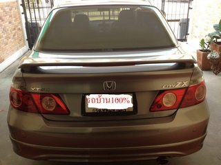 ขายรถเก๋ง Honda City ZX รุ่นV ปี2005 รถบ้าน100\% ขาย347000 บาท
