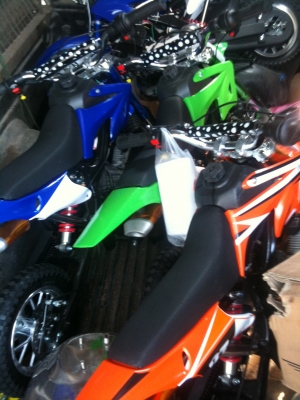 รถวิบากมินิ สตราท์ยมือ 50 CC.ของมาแล้วต้อนรับสงกราณ์ ของเล่นสำหรับฝากลูกฝากหลาน