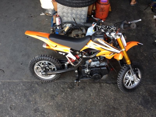 รถวิบากมินิ สตราท์ยมือ 50 CC.ของมาแล้วต้อนรับสงกราณ์ ของเล่นสำหรับฝากลูกฝากหลาน