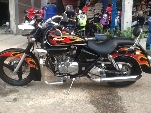 PHANTOM200CCรถปี52ลายไฟใหญ่แต่งจัดเต็มสไตร์ฮาเล่ย์