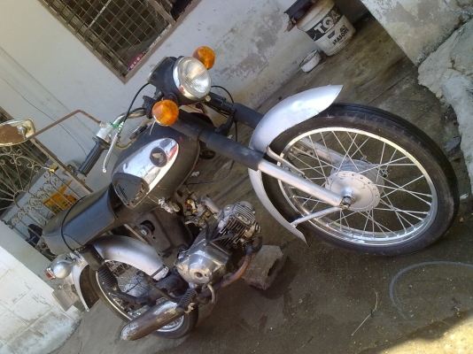 honda cd70 แห้งๆ สำหรับหญิงสาวอยากซิ่ง