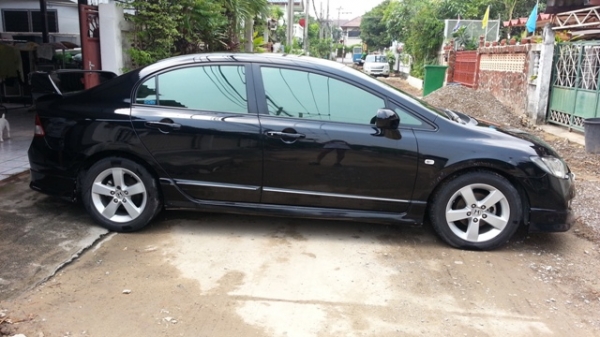 ขาย Honda civic i-VTEC ปี 2007 สีดำรุ่นรองท็อป วิ่ง 91,500