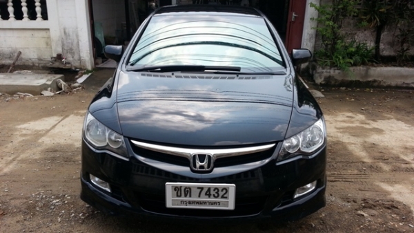 ขาย Honda civic i-VTEC ปี 2007 สีดำรุ่นรองท็อป วิ่ง 91,500