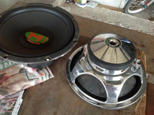 ขายลำโพง 12 นิ้ว 2 คู่  สภาพสวย