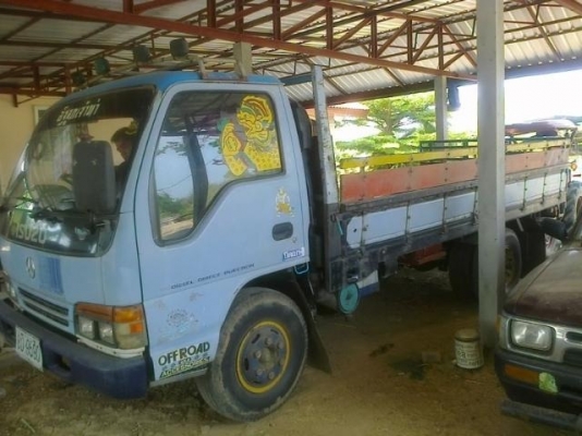 ISUZU NPR 120 HP 4HF1 ปี 41 กระบะคอกเหล็กยาว 4.30 เมตร เครื่องฝาขาวแห้งดีไม่มีเยิ้ม ภายในเก๋งคอนโซลสวยครบ พวงมาลัยเพาเวอร์ ช่วงล่างใหญ่คัชซีีสวยมากๆไม่มีปัญหา ยาง 8.25 ขอบ 16 สภาพดีพร้อมบรรทุกได้เลย เอกสารทะเบียนภาษีครบไม่ขาดพร้อมโอน ราคาต่อรองได้ครับ