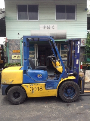 +++ ขายโฟล์คลิฟท์  KOMATSU FD30-14  ขนาด  3  ตัน  เครื่องยนต์ดีเซล   เสา  3  เมตร  งา  1,220  มม. สไลด์ซ้าย + ขวา  เกียร์ออโตเมติค  ยางตันครับ