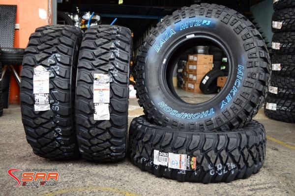 MICKEY THOMPSON BAJA MTZ P3 285/75R16 เส้นละ 8,900 บาท