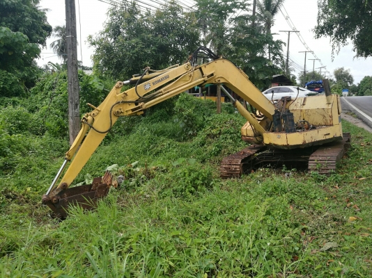 รถแบคโฮ Komatsu Model pc50UU-1 Serial No.2650