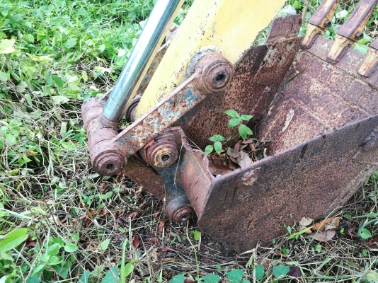 รถแบคโฮ Komatsu Model pc50UU-1 Serial No.2650