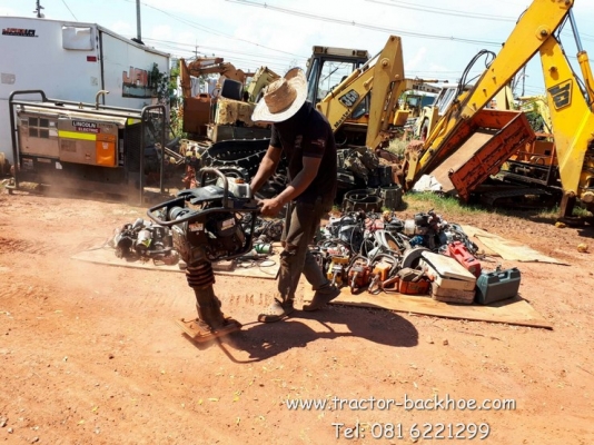 เครื่องตบดิน อัดดิน ตบกระโดด แบบจิงโจ้ เครื่องยนต์ 4 จังหวะ MIKASA รุ่นใหม่ มือสอง เก่าญี่ปุ่นแท้