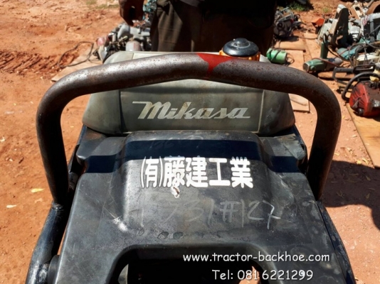 เครื่องตบดิน อัดดิน ตบกระโดด แบบจิงโจ้ เครื่องยนต์ 4 จังหวะ MIKASA รุ่นใหม่ มือสอง เก่าญี่ปุ่นแท้