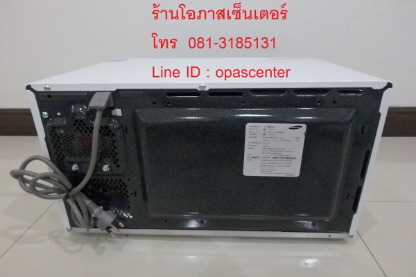 ไมโครเวฟ Samsung รุ่น ME711K ขนาด 20 ลิตร สภาพใหม่ มีกล่อง คู่มิือ