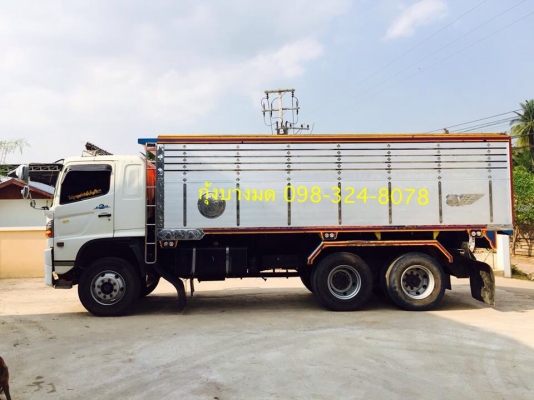 Hino mega เครื่อง 320 แรง ปี 48 รถสวยจัด ยางเรเดียนเต็ม มีระบบลากพ่วง เครื่อง/เกียร์/ช่วงล่างสวยเดิม ทะเบียนพร้อม Hino mega เครื่อง 320 แรง ปี 48 รถสวยจัด ยางเรเดียนเต็ม มีระบบลากพ่วง เครื่อง/เกียร์/ช่วงล่างสวยเดิม ทะเบียนพร้อม