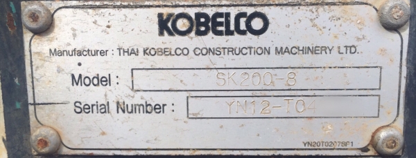 ขายรถแบคโฮ KOBELCO SK200-8 YN12T SUPER ทำงาน9146ชั่วโมง เล่มทะเบียน สนใจโทร 081-970-1072