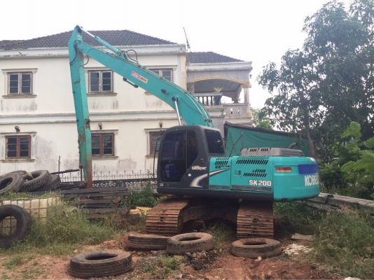 ขายรถแบคโฮ KOBELCO SK200-8 YN12T SUPER ทำงาน9146ชั่วโมง เล่มทะเบียน สนใจโทร 081-970-1072