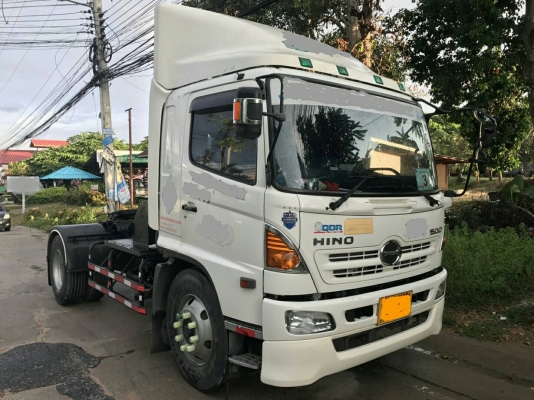 ขายรถสวยนางฟ้า หัวลากHino 6ล้อ QDR 220แรงม้า ปี56(13)
