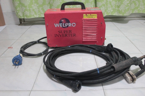 ตู้เชื่อม เวลโปรขนาด 160A  อุปกรณ์ครบพร้อมใช้งานครับ