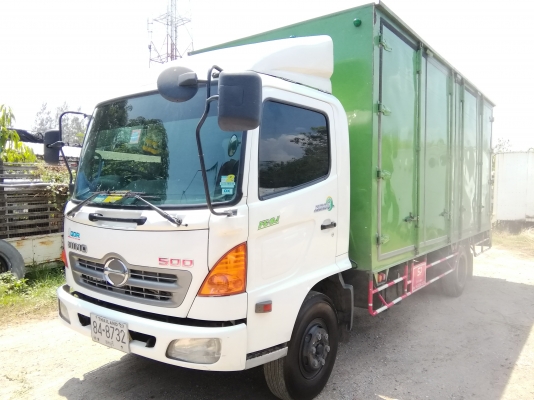 6 ล้อกลาง *Euro.3* HINO *ซีรีย์500* FC9J 150 แรงม้า คอมมอนเรว *ยาว 5.50 ม.* รถสวยเดิม+สวยจริง * รถห้