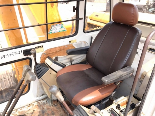 ขายรถแบคโฮ KOBELCO SK120 MARK 3 อาร์มยาวพิเศษ ลายหัวกระแทก รถนอกนำเข้าจากญี่ปุ่น มีVDOการทำงานครับ