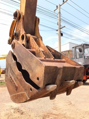 ขายรถแบคโฮ KOBELCO SK120 MARK 3 อาร์มยาวพิเศษ ลายหัวกระแทก รถนอกนำเข้าจากญี่ปุ่น มีVDOการทำงานครับ