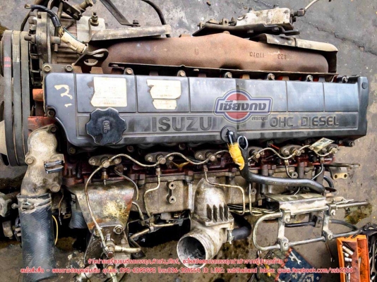 เครื่อง ISUZU 6HE1 เครื่องญี่ปุ่นแท้