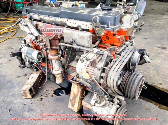 เครื่อง ISUZU 6HE1 เครื่องญี่ปุ่นแท้
