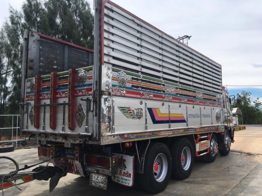 แม่ลูก Hino mega เครื่อง 260 แรง ปี 46 ดัมพ์มิเนียมอู่เบิ้มการช่างชุดใหญ่ แม่ 12 ล้อ ลูก 2 เพลา ทะเบียนพร้อม