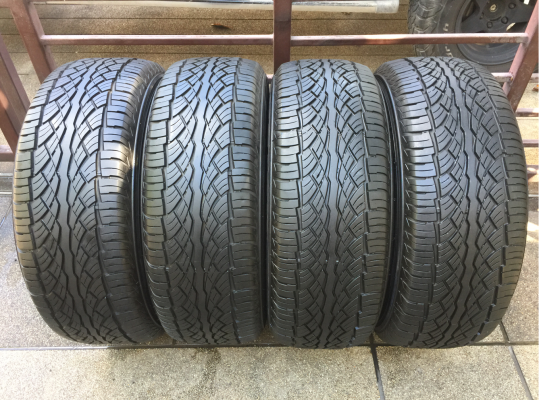 ยาง All FALKEN 265 65 17 ปี15 ดอกเต็ม เนื้อนิ่มๆ ไม่มีปะใช้ยาว ราคาไม่แพง
